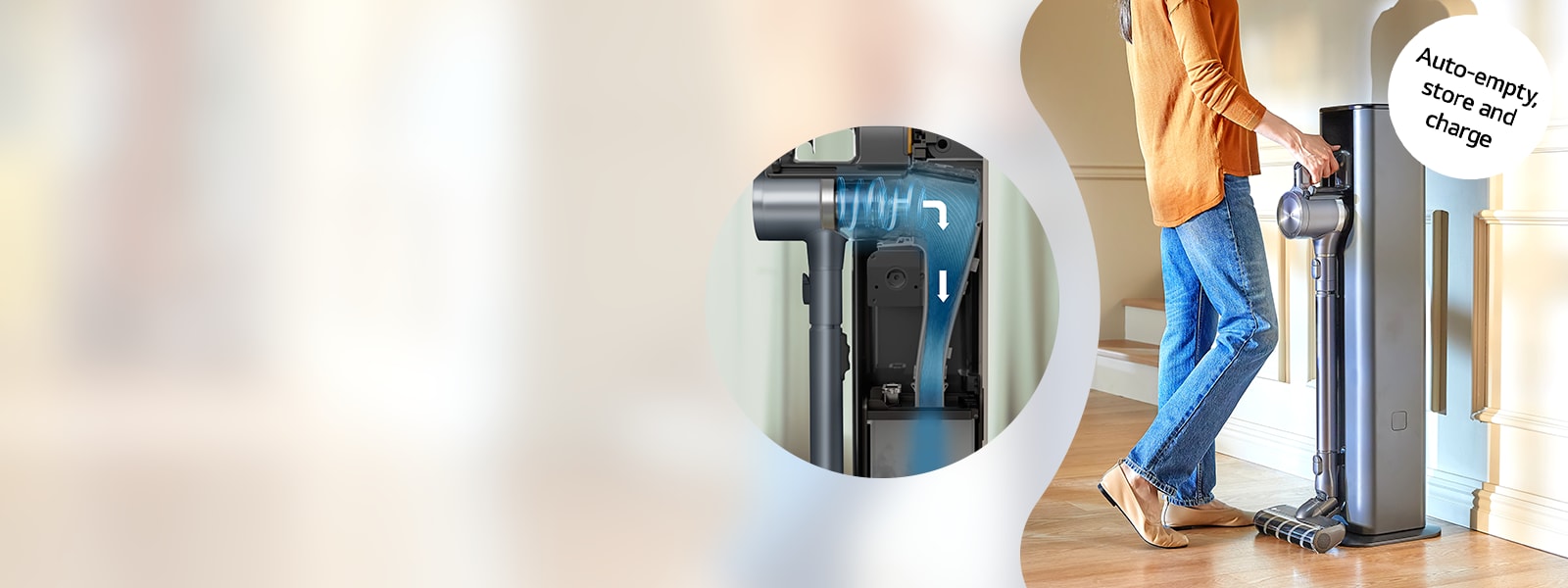 Handstick Vacuum Discover LG Cordless Stick Vacuums LG Australia